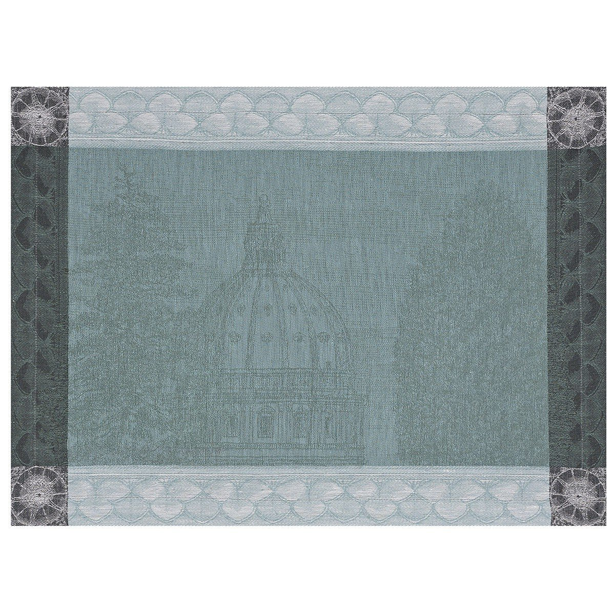 Fig Linens - Le Jacquard Francais - Symphonie Baroque Smoke Placemat
