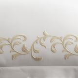 San Remo White and Cornsilk Bedding Collection by Scandia Home | Fig Linens