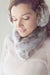 Chestnut Grey Faux Fur Headband/Collar by Evelyne Prélonge | Fig Linens