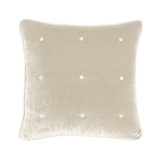 Cocon Pierre Velvet Decorative Pillow by Yves Delorme | Fig Linens