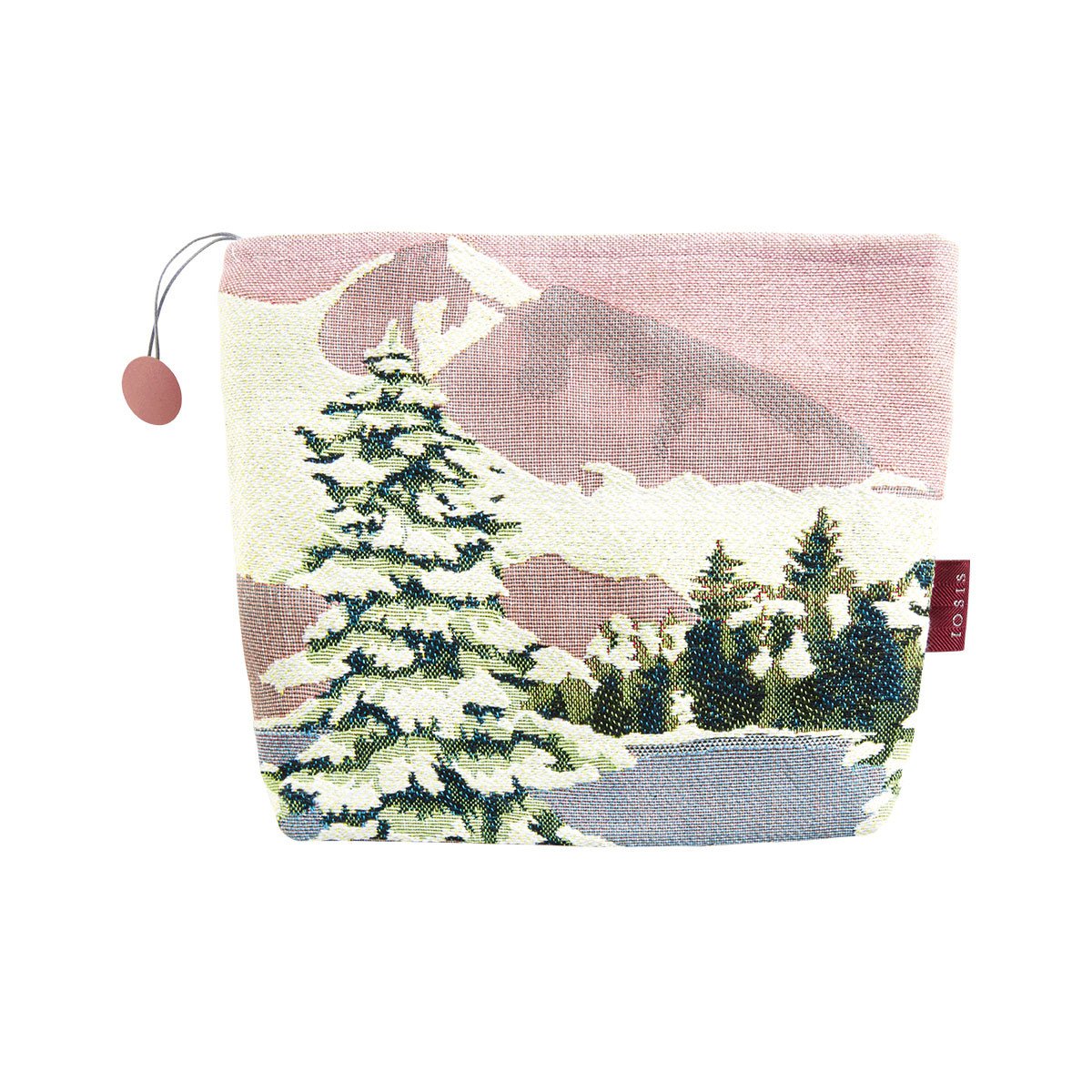 Lac Bleu Aurore Winter Themed Tote by Iosis | Fig Linens and Home