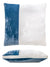Denim Velvet Color Block Pillow by Kevin O'Brien Studio | Fig Linens