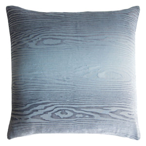 Woodgrain Dusk Square Velvet Pillows by Kevin O'Brien Studio | Fig Linens
