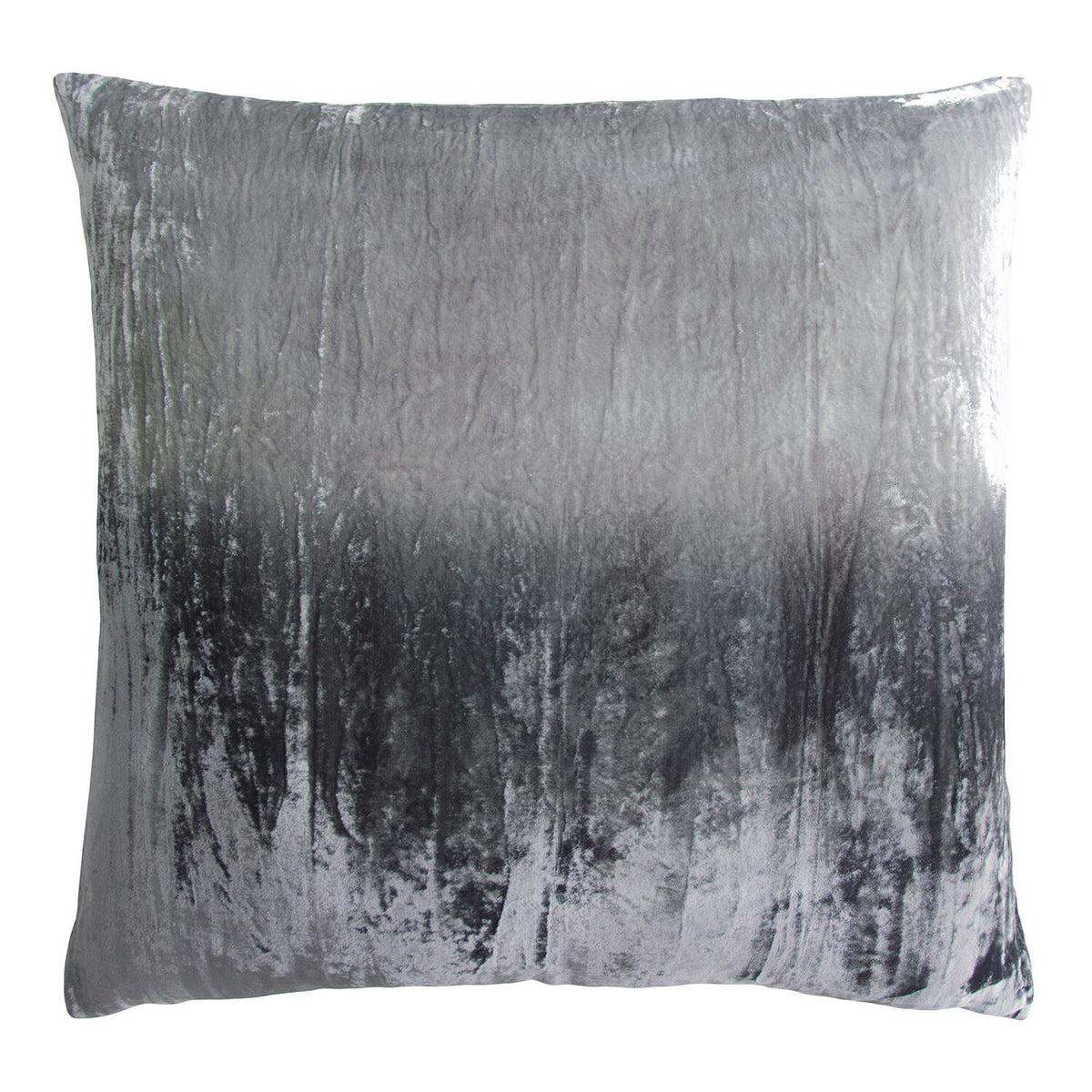 Metal Dip Dyed Velvet Pillow by Kevin O’Brien Studio | Fig Linens