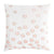 Fig Linens - Blossom Ovals Velvet Appliqué Square Pillow by Kevin O'Brien Studio 