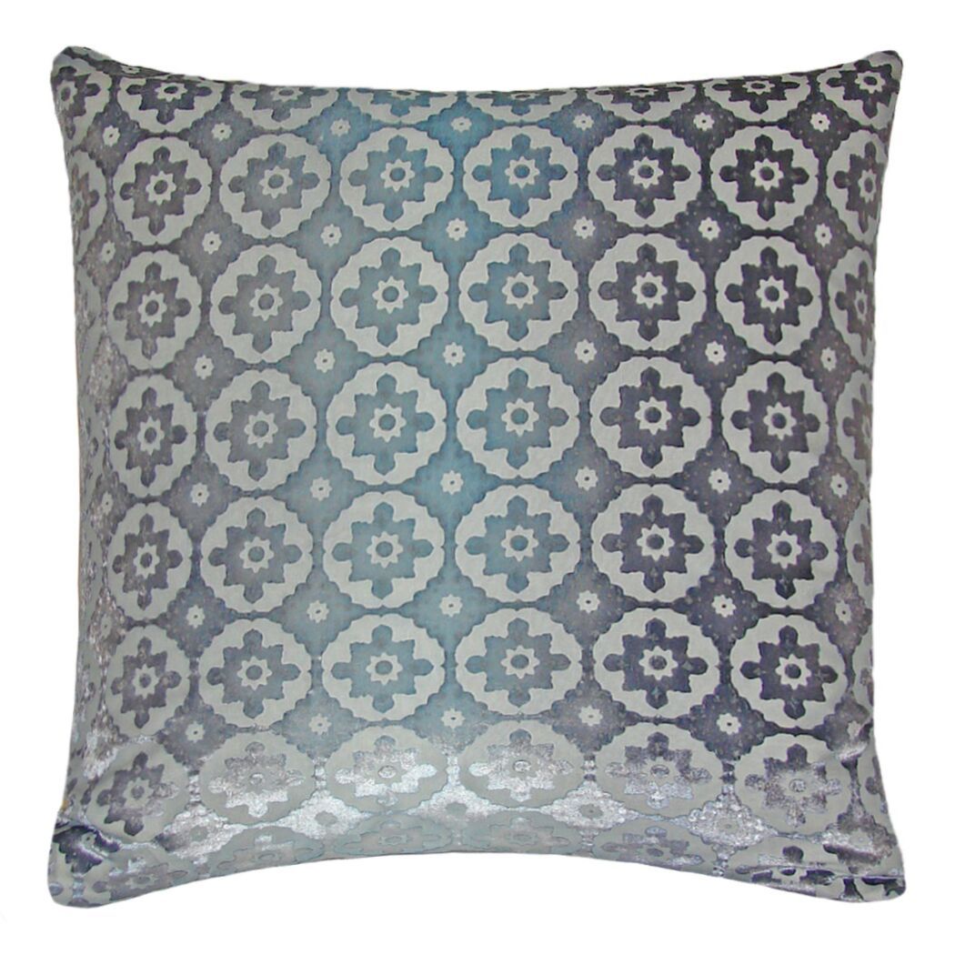 Fig Linens - Small Moroccan Velvet Pillow Dusk Pillows Kevin O&#39;Brien Studio