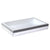Fig Linens - Mike and Ally Regatta White and Gray Vanity Tray