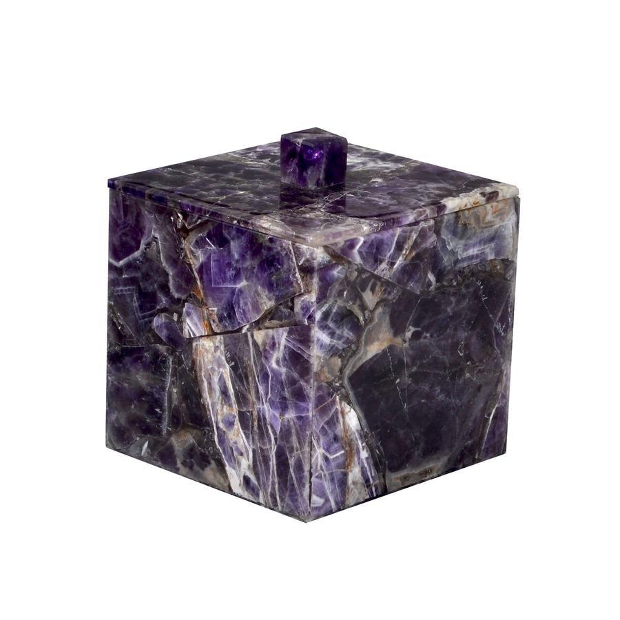 Taj Amethyst Container by Mike + Ally | Fig Linens