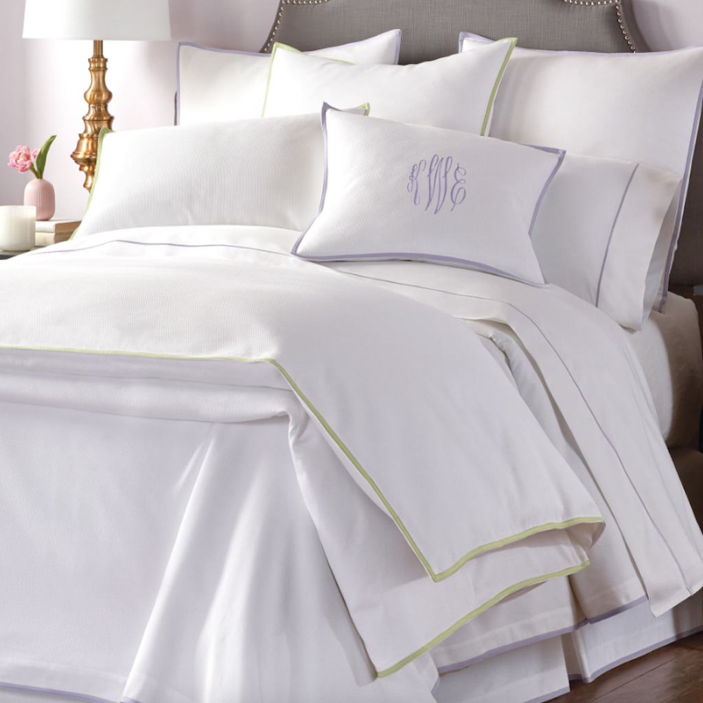 Pique II Bedding by Peacock Alley | Fig Linens 