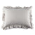 Fig Linens - Pom Pom at Home Bedding - Charlie Flax Big Pillow with Ruffles