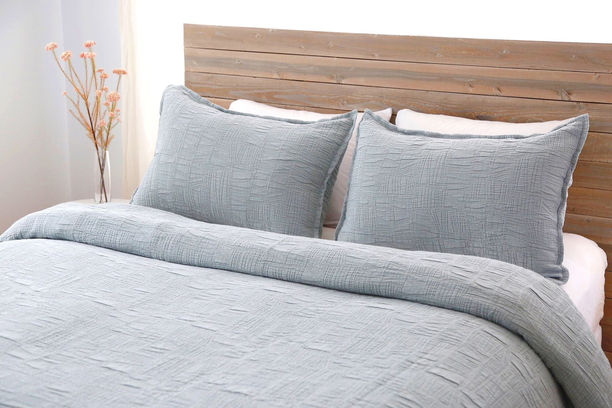 Harbour Sea Glass Coverlet by Pom Pom at Home | Fig Linens 