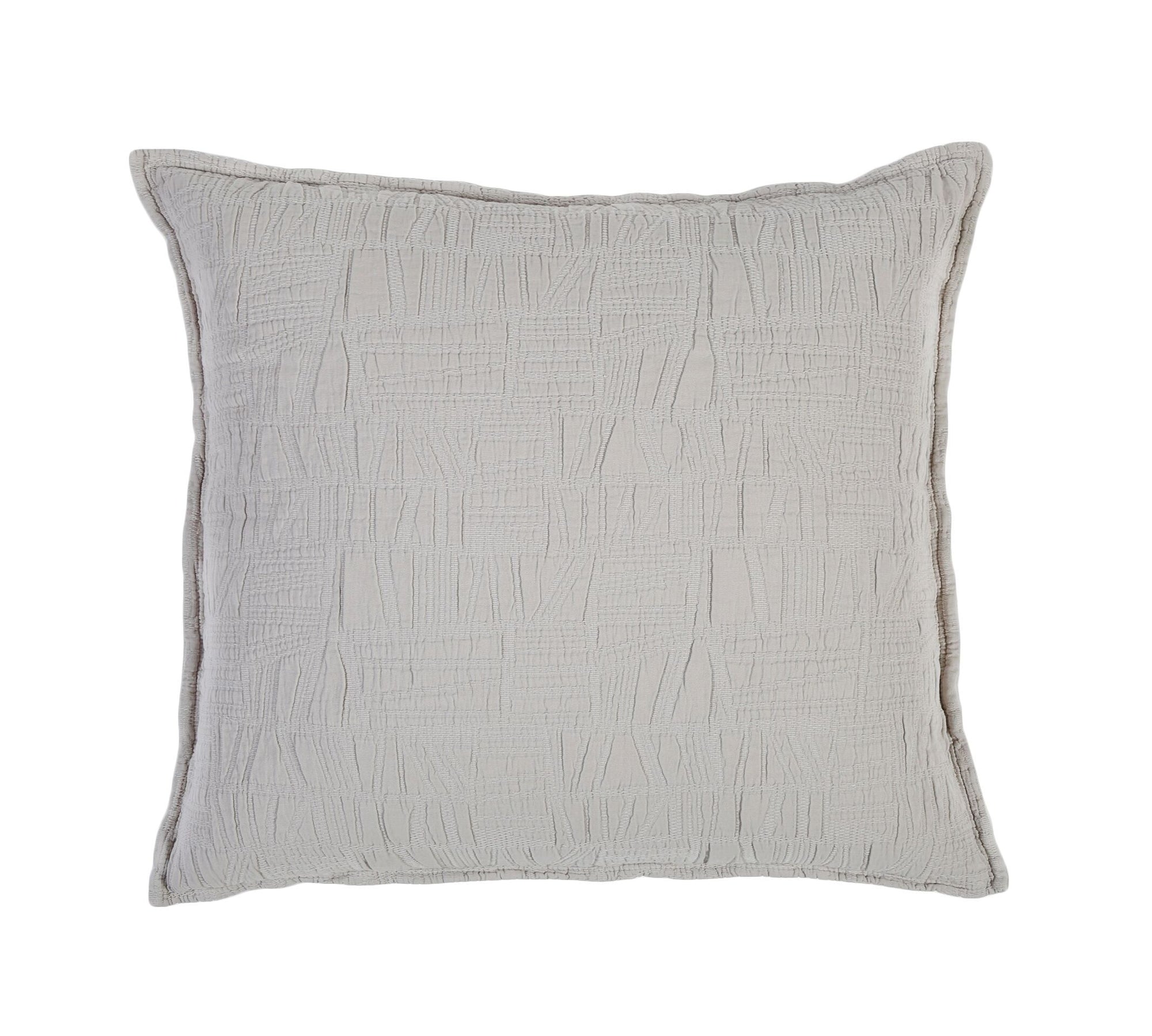 Harbour Taupe Euro Sham by Pom Pom at Home | Fig Linens and Home