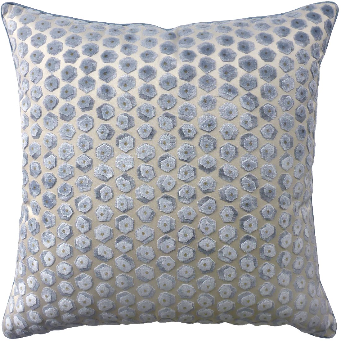 Gem Velvet Aqua Pillow by Ryan Studio | Fig Linens and Home