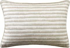 14x20 Sand Corfu Stripe Pillow | Neutral Ryan Studio Pillows at Fig Linens