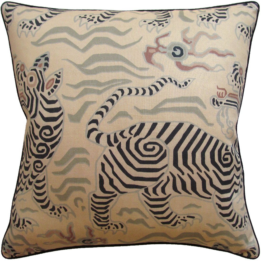 Fig Linens - Tibet Antique Decorative Pillow - Shop Ryan Studio Pillows