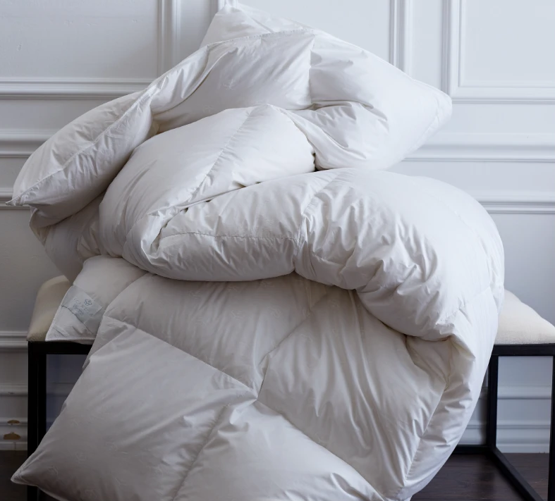 scandia home - vienna down comforter - fig linens