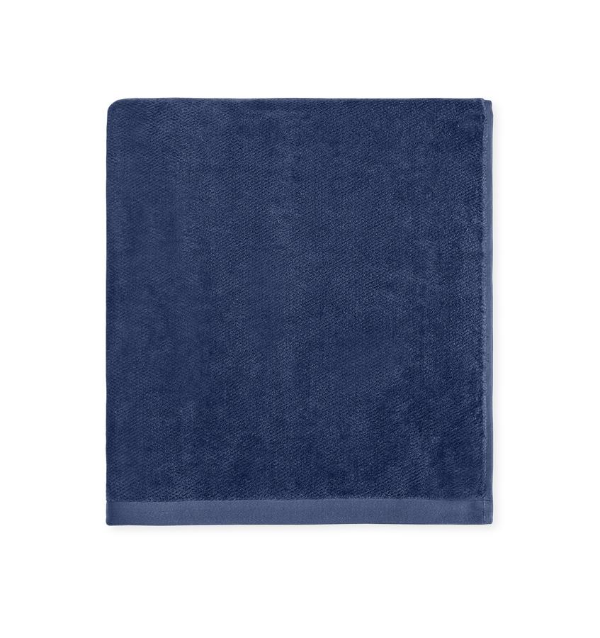 Canedo Navy Bath Towels Collection by Sferra | Fig Linens and Home