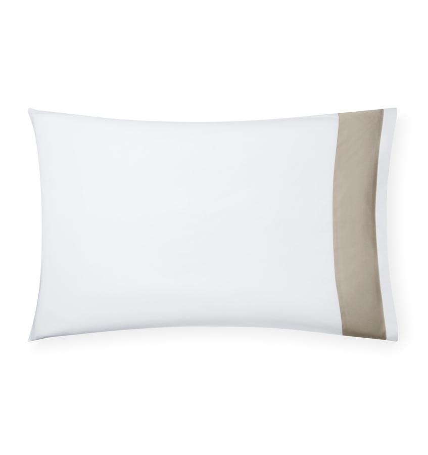 Fig Linens -  Casida Bedding by Sferra - Oat Pillowcase