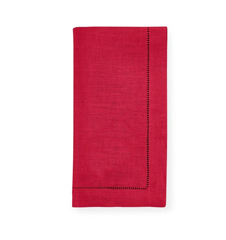 Fig Linens - Sferra Table Linens - Festival Crimson Napkins