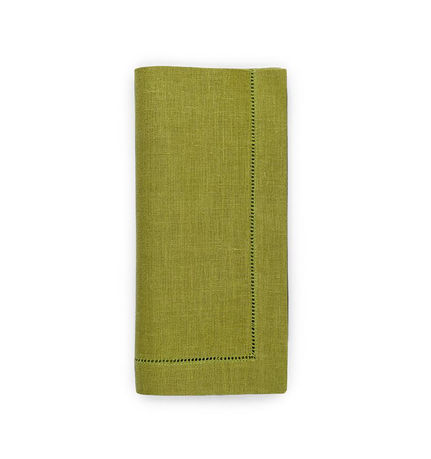Fig Linens - Sferra Table Linens - Festival Avocado Napkins