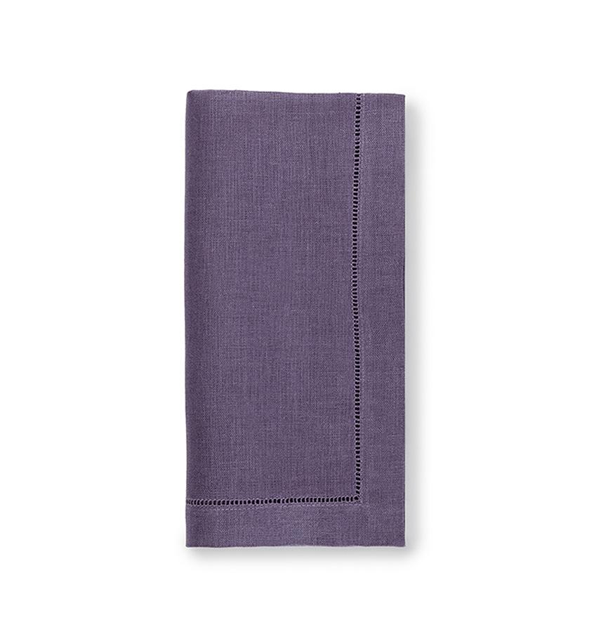 Fig Linens - Sferra Table Linens - Festival Violet Napkins