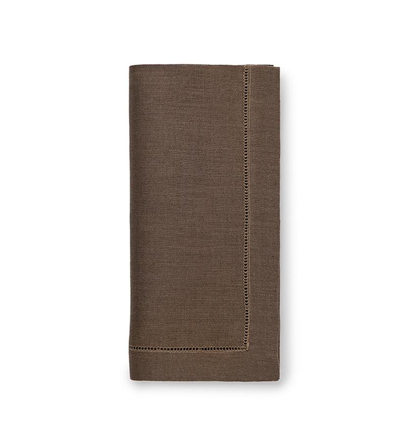 Fig Linens - Sferra Table Linens - Festival Walnut Napkins