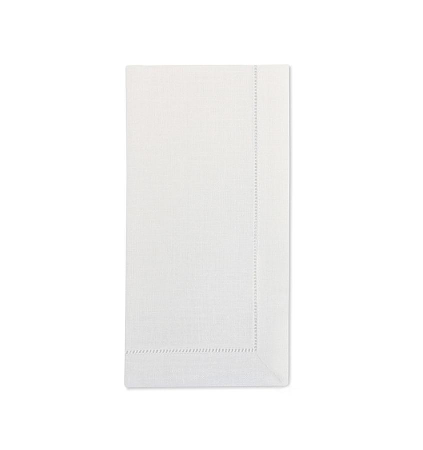 Fig Linens - Sferra Table Linens - Festival White Napkins
