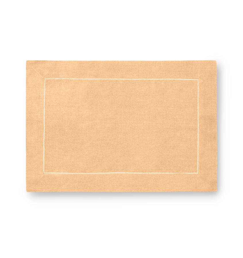 Fig Linens - Sferra Table Linens - Festival Placemats - Apricot