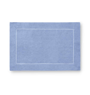 Fig Linens - Sferra Table Linens - Festival Placemats - Bluebell