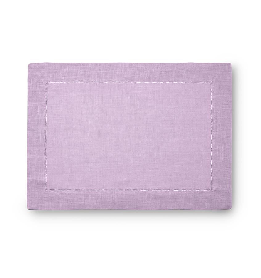 Fig Linens - Sferra Table Linens - Festival Placemats - Lavendar