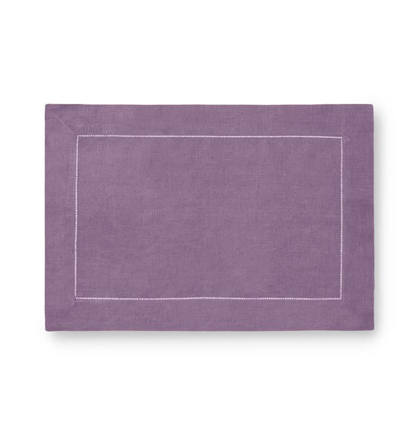 Fig Linens - Sferra Table Linens - Festival Placemats - Lilac