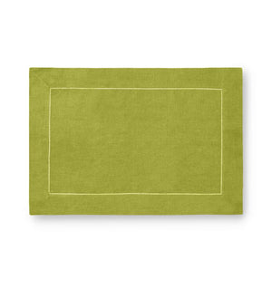 Fig Linens - Sferra Table Linens - Festival Placemats - Lime
