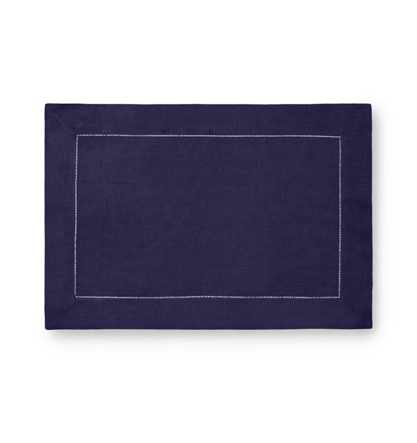 Fig Linens - Sferra Table Linens - Festival Placemats - Midnight