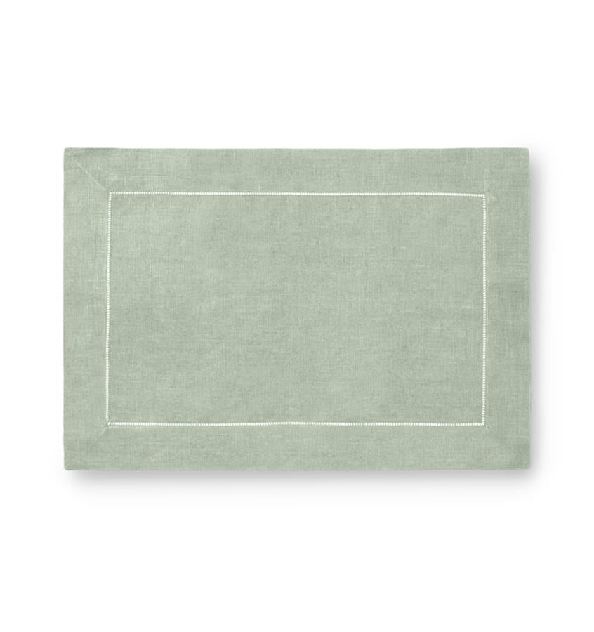 Fig Linens - Sferra Table Linens - Festival Placemats - Moss