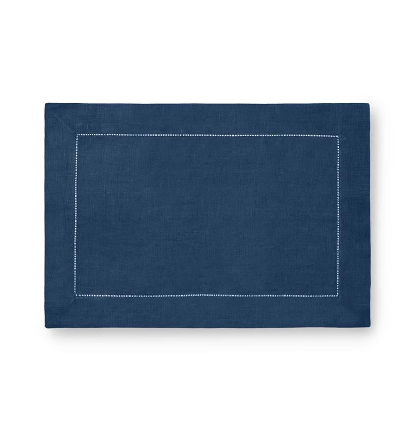 Fig Linens - Sferra Table Linens - Festival Placemats - Navy