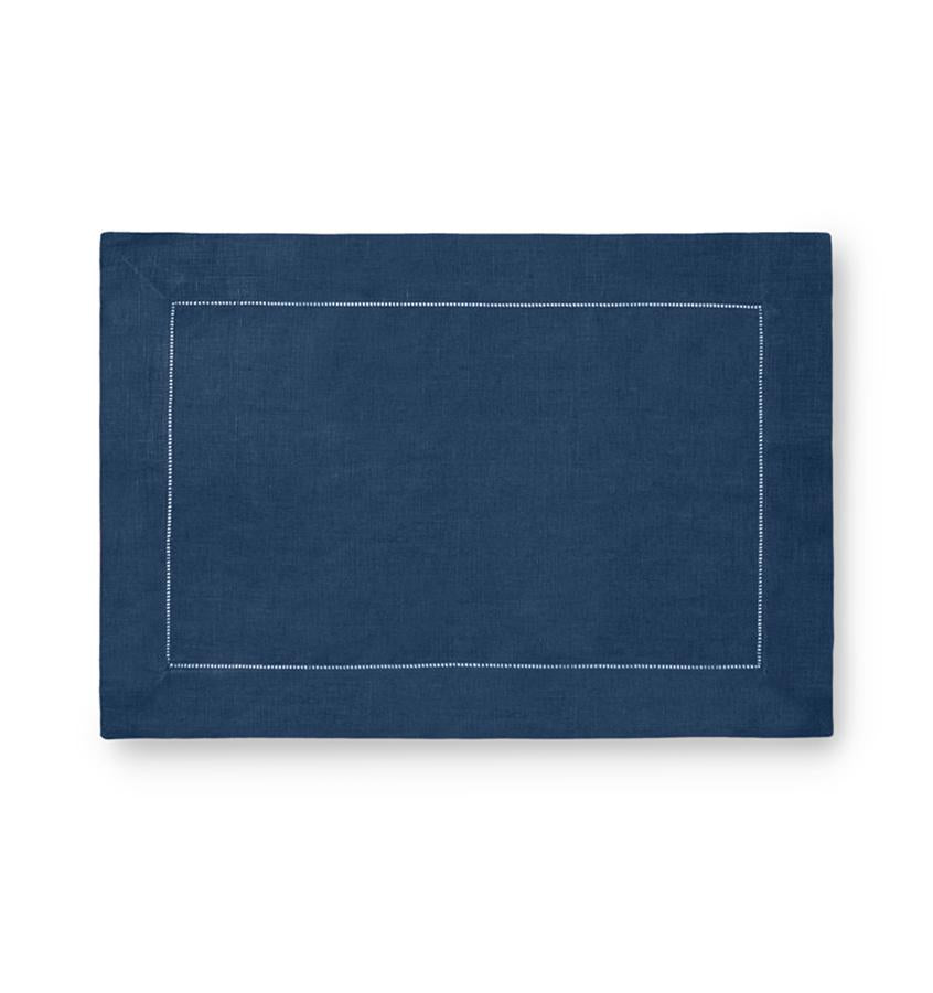 Fig Linens - Sferra Table Linens - Festival Placemats - Navy