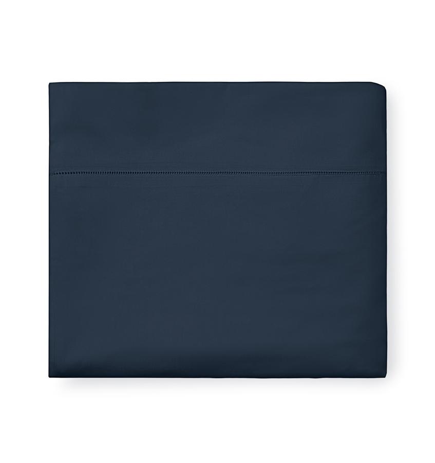Fig Linens - Sferra - Giotto Bedding navy sham