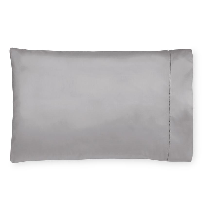 Fig Linens - Giotto Flint Gray Bedding - Pillowcase