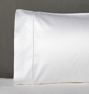Giza 45 White Sateen Pillowcase by Sferra | Fig Linens and Home