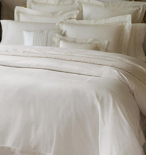 Ivory Giza 45 Lace Luxury Bedding by Sferra | Fig Linens