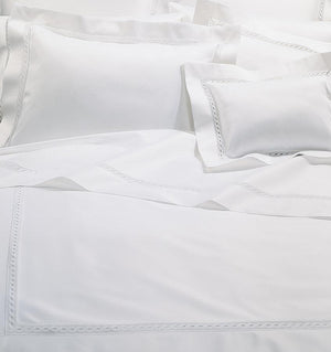 Millesimo White Sheet Set by Sferra | Fig Linens and Home