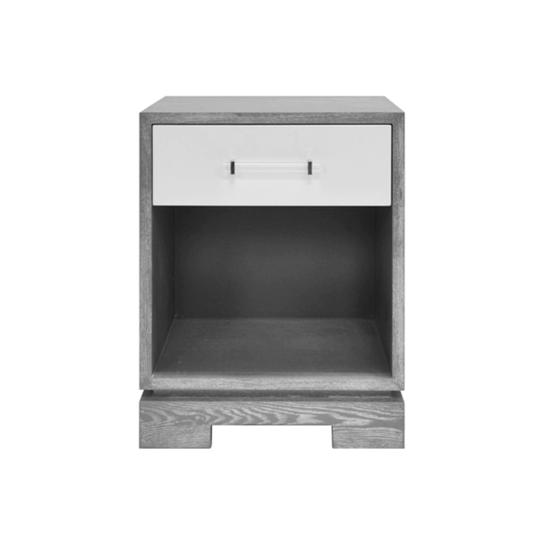 Dakota Grey Side Table by Worlds Away | Fig Linens and Home