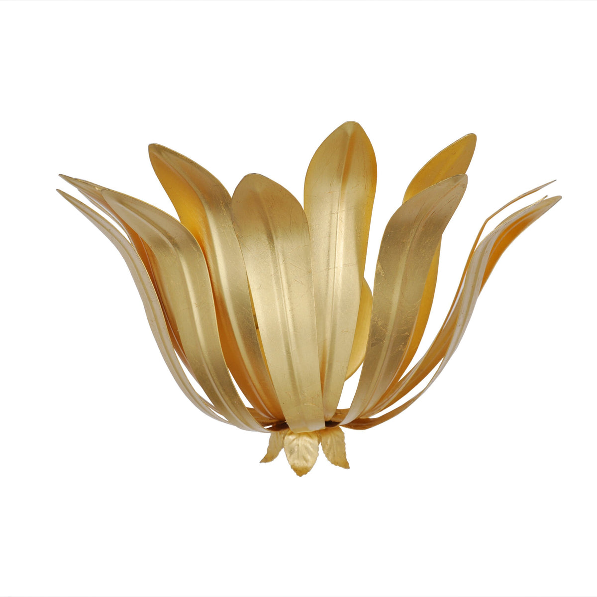 Cayman Gold Wall Sconce by Worlds Away | Fig Linens and Home