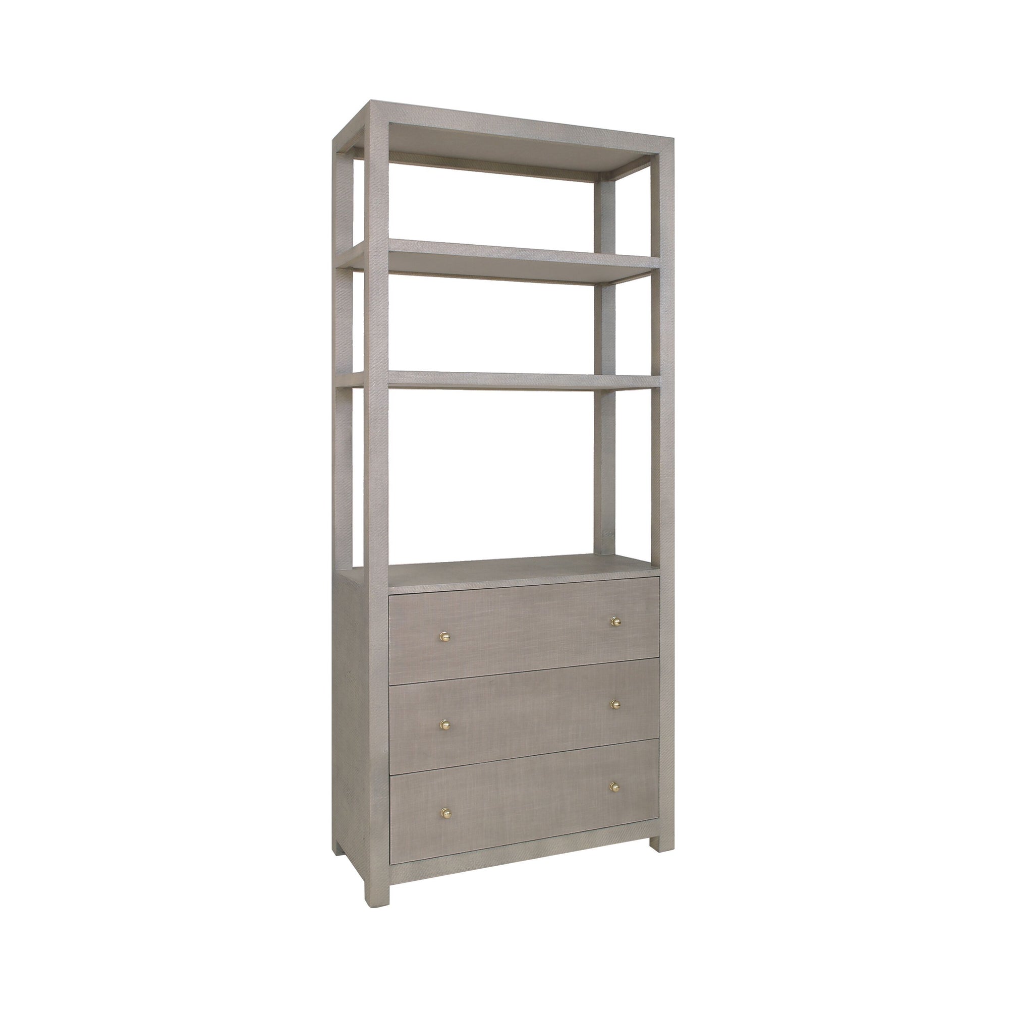 Silas Grey Etagere by Worlds Away | Fig Linens and Home