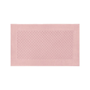 Fig Linens - Yves Delorme Etoile The Bath Towels - Rose pink Bath Mat