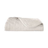 Triomphe Nacre Ivory Quilted Coverlet by Yves Delorme | Fig Linens