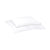 Fig Linens - Walton Blanc Bedding by Yves Delorme - White Boudoir Sham