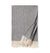 Celine Black Throw by Sferra - Shop Cotton Throws at Fig Linens