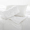 Down Travel Pillow with Cover by Scandia Home | Fig Linens
