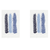 Cobalt Kelp Linen Guest Towels (Set of 2) | Fig Linens and Home